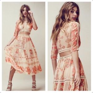 For Love and Lemons Barcelona Set (Top and skirt)
